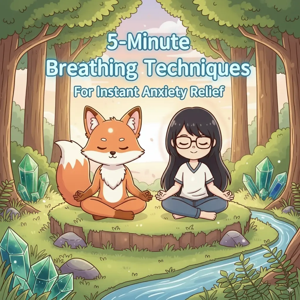 5-Minute Breathing Techniques for Instant Anxiety Relief