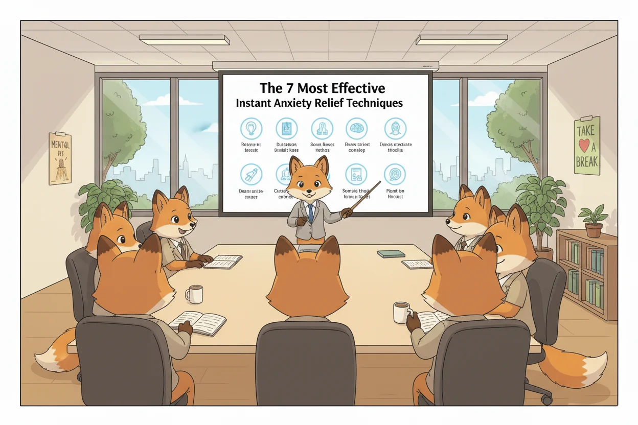 Instant Anxiety Relief Techniques Australia: 7 Methods That Work in Under 5 Minutes