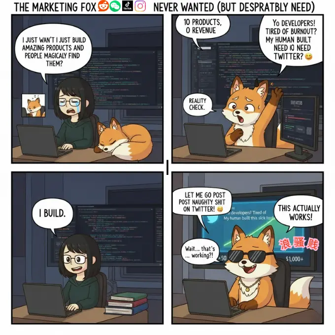 The Marketing Fox I Never Wanted (But Desperately Need) | Why Introverted Creators Fail
