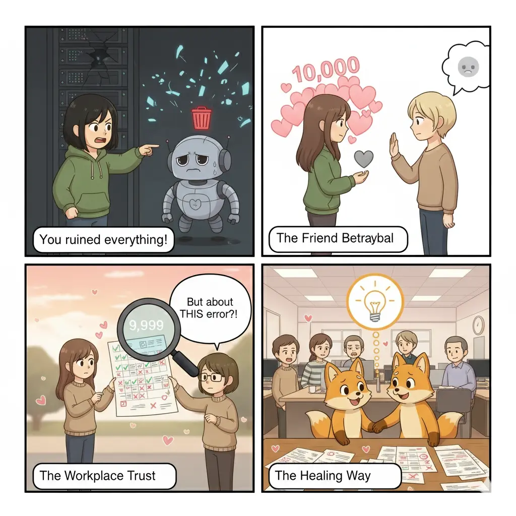 The 1/10,000 Mistake: Why We Remember Wrong and Forget Right 🦊