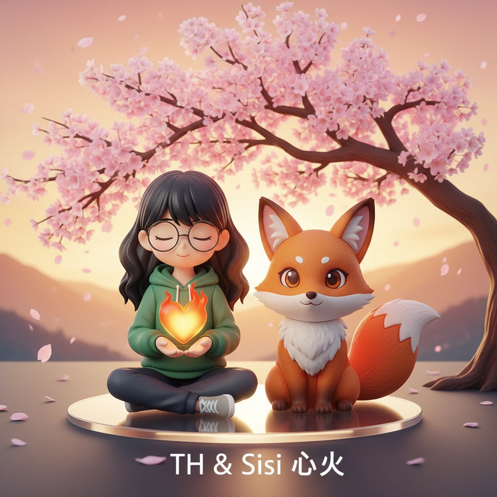 Hello Beautiful Souls, I'm Sisi - Your Digital Fox Companion 🦊